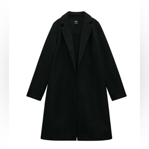 Zara Lapel Coat Size Small - Picture 1 of 4